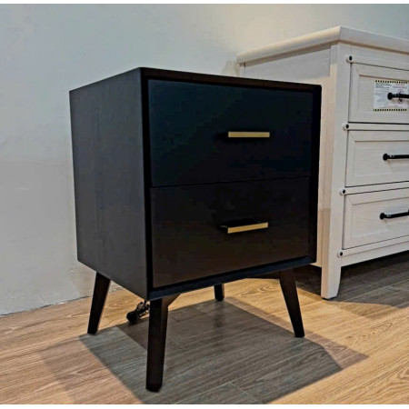 W010039471 : Tủ 02 Ngăn + Tích Hợp Cổng USB